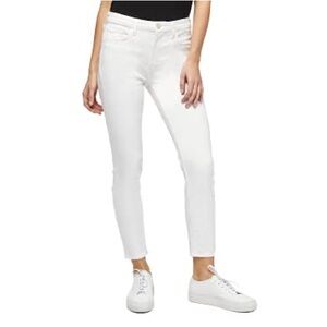 NWT Buffalo Super Soft Capri Jean. In White size 12 mid rise